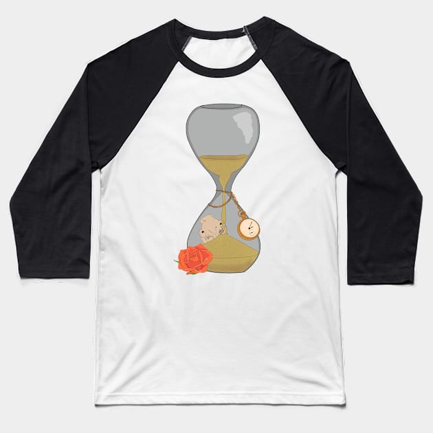 Hourglass Baseball T-Shirt by AMCArts